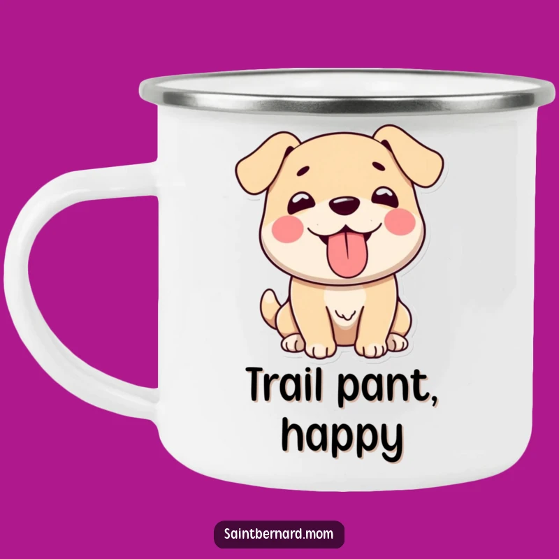Funny Big Doggo Panting Camping Mug: Outdoor Gentle Giant Cup Funny Gift
