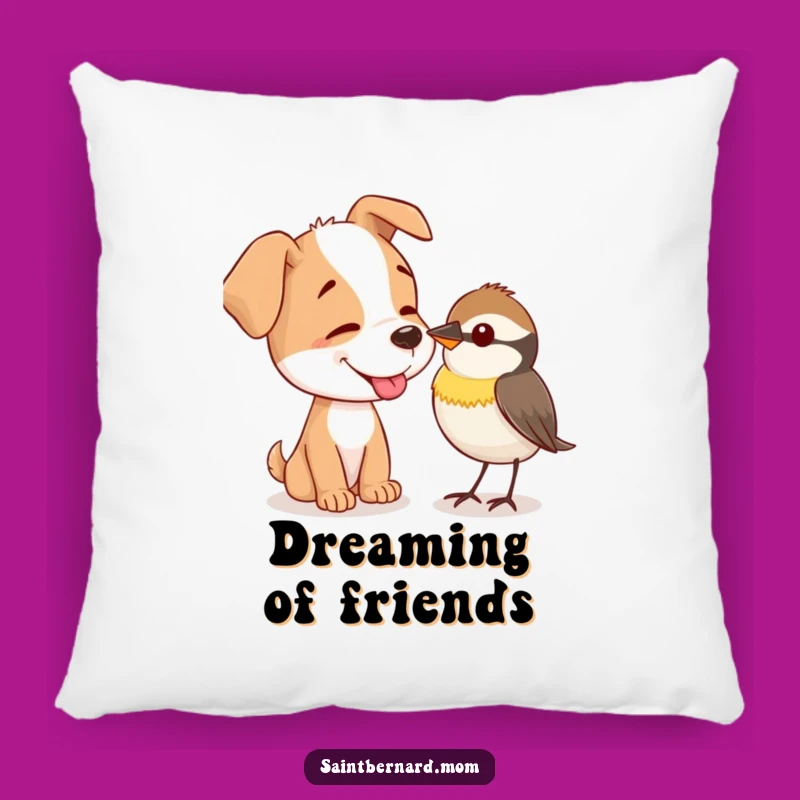 Funny Gentle Dog Lick Pillow: Cozy Comfort and Heartwarming Humor