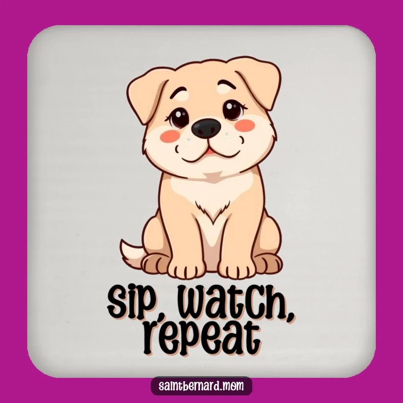 Funny Protective Dog Coasters: Protect Surfaces with Calm Humor