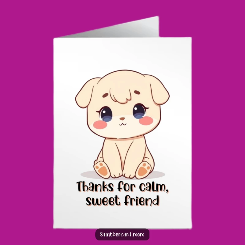 Free Printable Thank You Card: Patient Character, Downloadable Funny Gratitude Gift