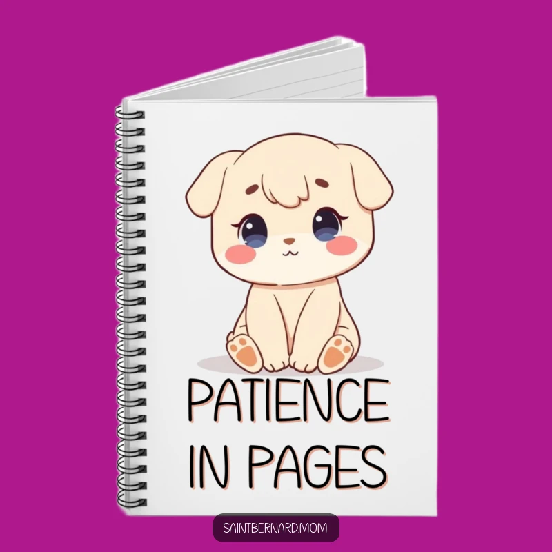 Funny Calm Demeanor Notebook - Patient Character Journal